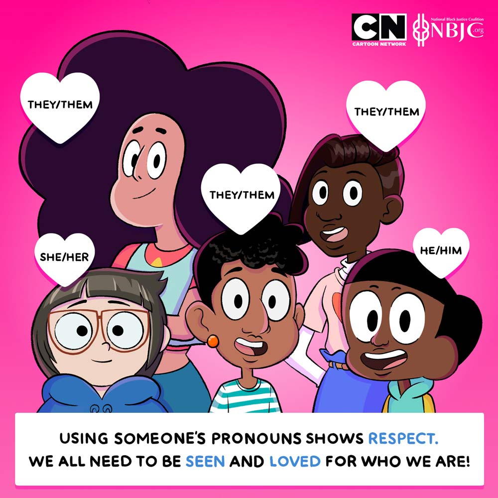 NBJC & Cartoon Network present Gender Pronouns - NBJC