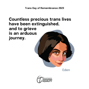 2- on trans day of remembrance